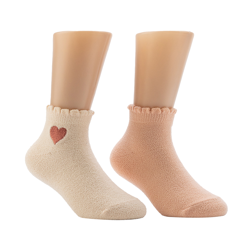 Dámské vyšívací srdce Cozy Home Socks