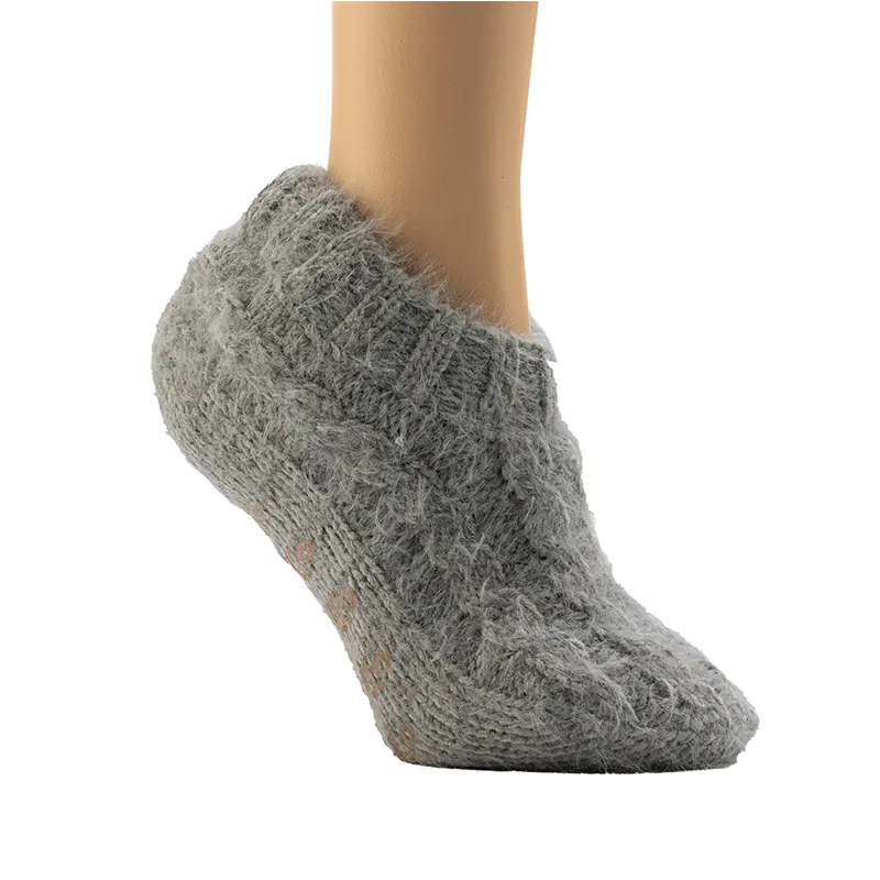 Dámské domácí ponožky Roving Cable Fitted Snug Lounge Home Socks