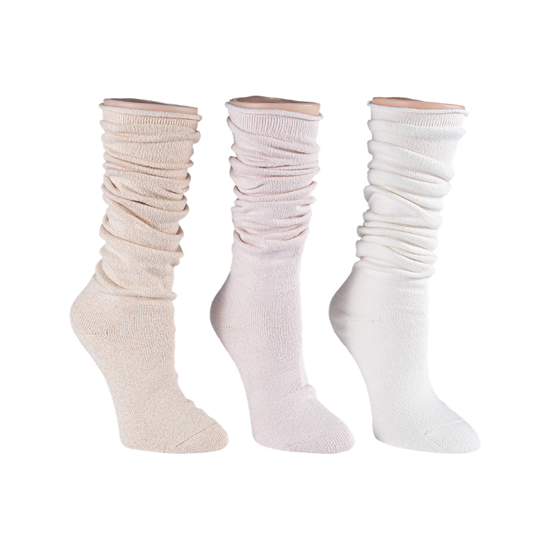Roll Top Full Cushion Slouchy Crew 2ppk ponožky