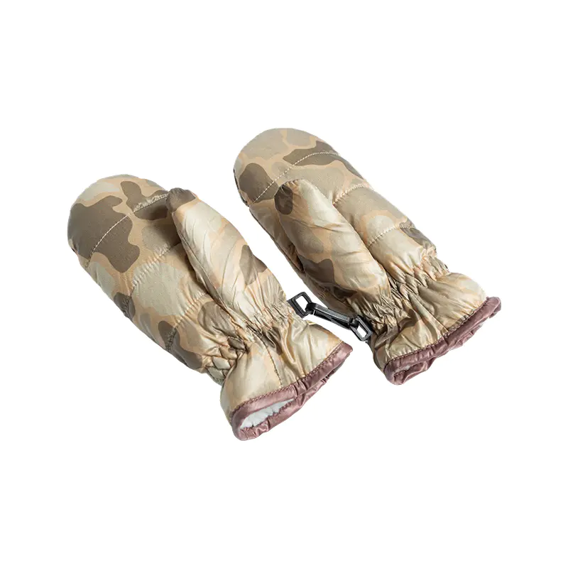 Dětské prošívané rukavice Camo