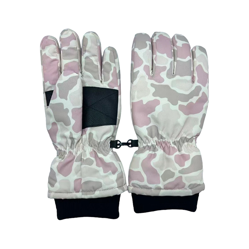 Dětské lyžařské rukavice Camo